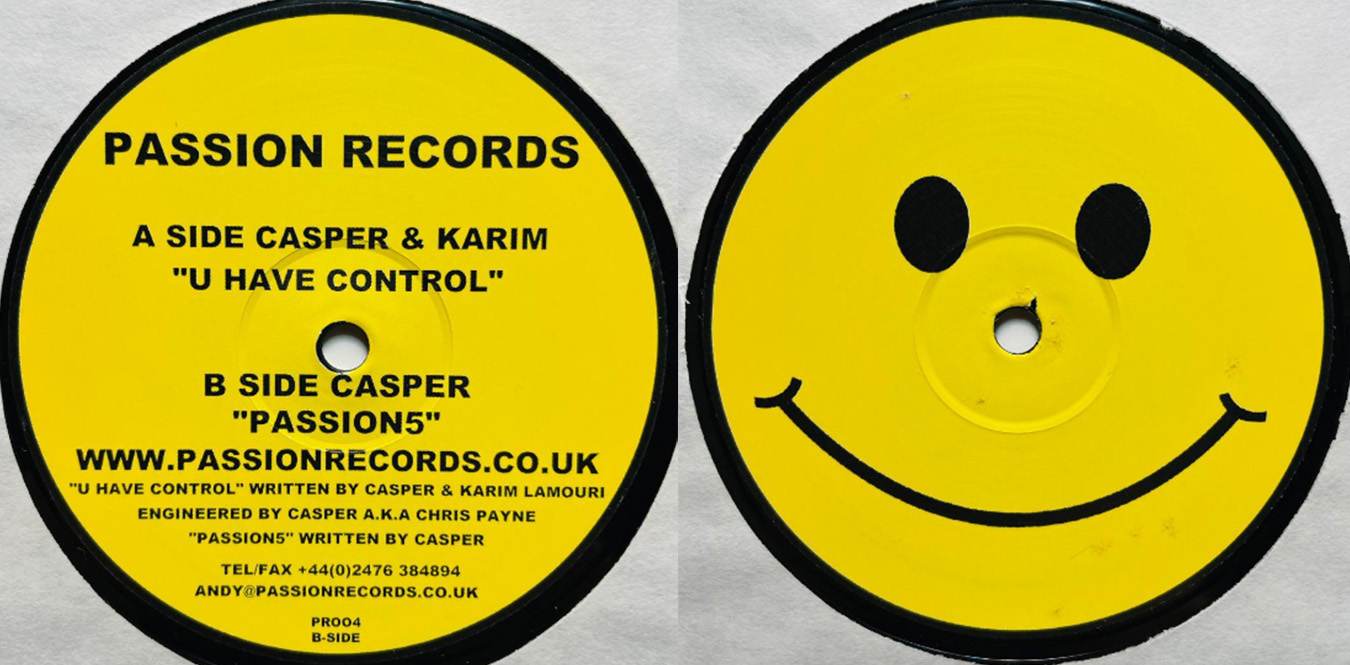 Casper & Karim – U Have Control / Passion5